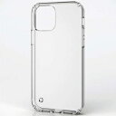 ELECOM ハイブリッドケース 耐衝撃・高透明ワイヤレス充電対応 PM-A20BHVCCR