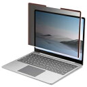 ELECOM のぞき見防止フィルター 吸着Surface Laptop Go用 12.4インチ ブルーライトカット視野角度60° 反射防止EF-MSLGPFNS...