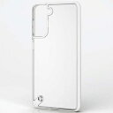 ELECOM ハイブリッドケース ≪極-KIWAMI-≫ Galaxy S21 5G用 耐衝撃ワイヤレス充電対応 PM-G211HVCKCR