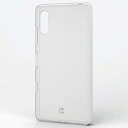 ELECOM ソフトケース ≪極-KIWAMI-≫ Xperia Ace Ⅱ用 弾力性+頑丈PM-X211UCTCR
