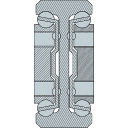 スガツネ工業 CBL-E1902-700スライドレール CBL-E1902-700