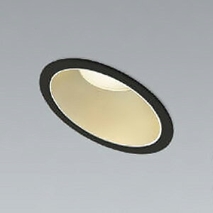 コイズミ照明 LEDコンフォートダウンライト 傾斜・ウォールウォッシャータイプ 高気密SB形 防雨・防湿型 白熱球60W相当 埋込穴φ100mm 調光 電球色 マットブラック枠 AD1037B27のサムネイル