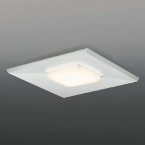 コイズミ照明 LEDベースライト Cチャンネル回避 直付・埋込両用型 □600 6200lmクラス 非調光 昼白色 AD..