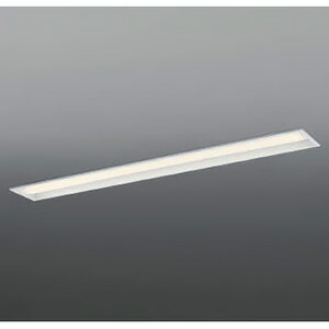 コイズミ照明 LEDベースライト 40形 埋込型 下面開放・1灯用 W150 8000lmクラス 非調光 白色 AD92030L+..