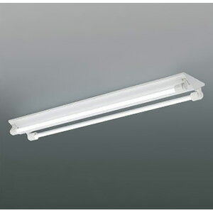 コイズミ照明 直管形LEDランプ搭載ベースライト 直付型 防雨・防湿型 逆富士・2灯用 非調光 昼白色 XU90150L+XE46423L*2 1