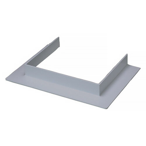 マサル工業 コ型フランジ 7号150型 グレー 《エムケーダクト付属品》 MDFC7151