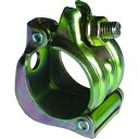 TRUSCO 48.6単クランプメッキ 13Φ穴付 TCDS-H