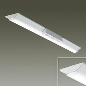 DAIKO 非常用LED長形ベースライト 40形 直付形 幅150mm 5200lmクラス 非調光 昼白色 LZE-93061XW+LZA-92823W