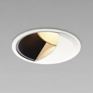 コイズミ照明 LEDウォールウォッシャーダウンライト 1500lmクラス 埋込穴φ100mm 配光角45° 電球色(3000K) 白 電源別売 XD303522WL
