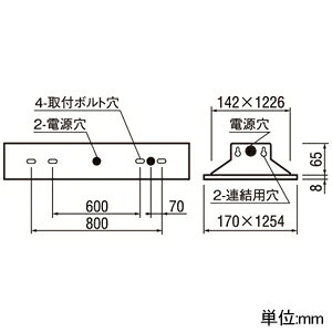 オーデリック LEDベースライト 《LED-LINE》 R15 クラス2 埋込型 40形 XD504008R4A denzaido-10359155 電材堂 サンプル画像2