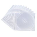 サンワサプライ Blu-ray・DVD・CDケース(スリムタイプ・10枚セット・クリア) FCD-PU10CLN(2)