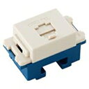 パナソニック 埋込テレホンモジュラジャック 6極2心 0.5A チョコ WNT15629A011