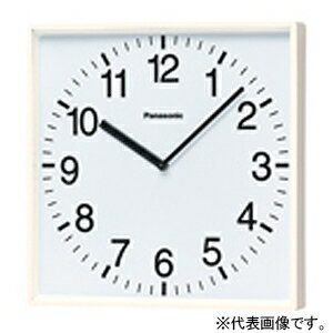 パナソニック 壁掛型子時計 屋内用 角型 □410mm 普通ガラス TCAF21041