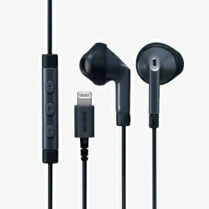 ELECOM Lightning接続ヘッドホンマイク/FAST MUSIC(TM) EHP-LF10IMABK ELECOM Lightning接続ヘッドホンマイク/FAST MUSIC(TM) EHP-LF10IMABK