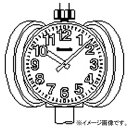 パナソニック 太陽電池時計 ラジオコントロール機能付 ポール型 3面 丸型 φ800mm TC7371