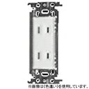 パナソニック 埋込ダブルコンセント コスモシリーズワイド21 15A・125V 金属枠付 チョコ WTF1502AK011