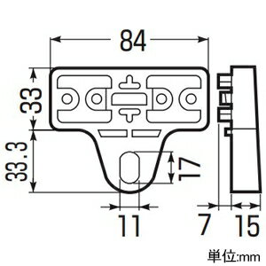 未来工業 固定ブロックスペーサー 固定ブロック付属品 ミルキーホワイト GKBS-1M