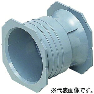 未来工業 打ち込みベルマウス 壁厚100mm用 適合アダプター100 キャップ付 KFEB-100B
