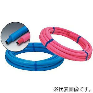 【仕様】●メーカー:未来工業●型番:LS225PFP10●商品名:●給水給湯部材●発泡被覆10mm厚●サヤ管:2層構造●給湯用●色:ピンク●発泡被覆外径(mm):φ51.5●サヤフレキ2外径(mm):φ30.5●サヤフレキ2:・内径(最小値)(mm):φ24・適合樹脂管:13・サイズ:25●長さ(m/巻):25【ご注意】※直射日光の当たる場所で施工・保管をされると、漏水など重大なトラブルにつながる可能性がありますので、確実な処置を施してください。※商品に薬品などが付くと劣化などにより、漏水など重大なトラブルにつながる可能性がありますので、十分注意してください。