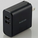 ELECOM AC[d o̓^Cv vőo4.8A USB-A~2|[g ubN MPA-ACU05BK