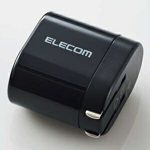 ELECOM AC充電器 高出力タイプ 最大出力3A Type-C×1ポート 急速充電対応 ブラック MPA-ACC18BK