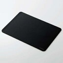 ELECOM シンプルマウスパッド ワイドサイズ BlueLED・光学式・レーザー式マウス対応 縦向き・横向き対応 ブラック MP-BF01BK