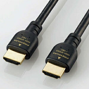 ELECOM Premium HDMI֥ ͥåб 4KUltra HDб ֥Ĺ1.5m GM-DHHDPS14E15B