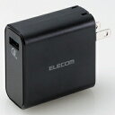 ELECOM AC[d QuickCharge3.0Ή [d^Cv őo3.0A USB-A~1|[g ubN MPA-ACUQ01BK