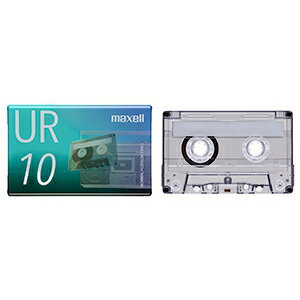 マクセル株式会社 カセットテープ 《UR》 10分 UR-10N