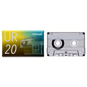 マクセル株式会社 カセットテープ 《UR》 20分 UR-20N