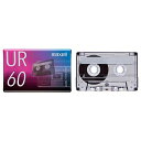 マクセル株式会社 カセットテープ 《UR》 60分 UR-60N(2)