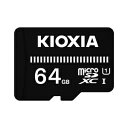 KIOXIA microSDHCJ[h UHS-I 64GB x[VbNf KCA-MC064GS