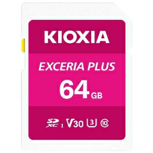 KIOXIA EXCERIA PLUS SDHCJ[h 64GB CLASS10 KSDH-A064G