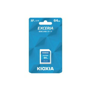 KIOXIA SDXC[J[h UHS-I 64GB EXCERIA KCB-SD064GA