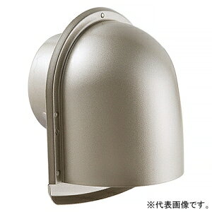 バクマ工業 U型フード付換気口 下部開放タイプ 水切り付 水止め付 アミ付 取付穴付 B-100UV-M-A-P-CS