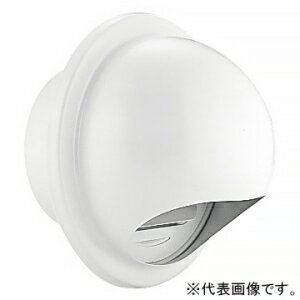 バクマ工業 丸型フード付換気口 開口部:小 防火ダンパー付 アミ付 ステンレス製 ホワイト BD-75MVS-A-W バクマ工業 丸型フード付換気口 開口部:小 防火ダンパー付 アミ付 ステンレス製 ホワイト BD-75MVS-A-W