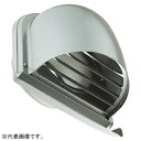 バクマ工業 U型フード付換気口 下部ルーバータイプ フード・ルーバー脱着式 水切り付 取付穴付 ステンレス製 N-100SUV2(2)