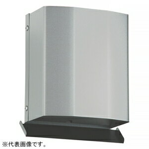 バクマ工業 角・深型フード付換気口 下部開放タイプ フード・ルーバー脱着式 水切り付 アミ付 3メッシュ N-125KD-A3