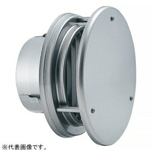バクマ工業 丸型防風板付縦ガラリ換気口 ルーバー脱着式 低圧損 アミ付 10メッシュ 取付穴付 W-125T-A10 バクマ工業 丸型防風板付縦ガラリ換気口 ルーバー脱着式 低圧損 アミ付 10メッシュ 取付穴付 W-125T-A10