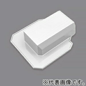 マサル工業 エンド フランジ型 3号 ホワイト 《ニュー・エフモール付属品》 SFMEF32