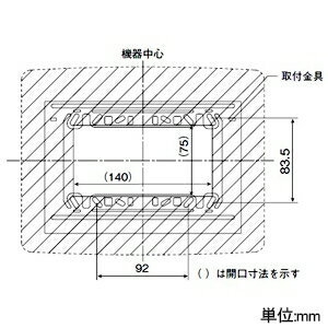 アイホン アダプター ≪Vi-nurse≫ 4局用 壁取付型 JIS3個用/4個用スイッチボックス用 NLX-4ADC