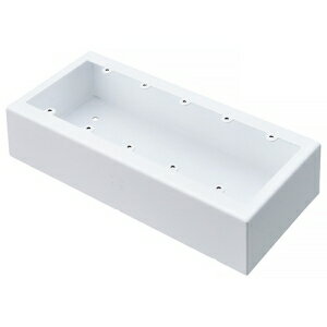 ネグロス電工 白色スイッチボックス 《メタルモール》 5個用 WSB5