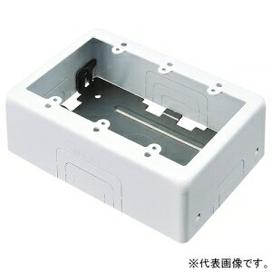 【仕様】●メーカー:ネグロス電工●型番:Y373●商品名:スイッチボックス 《メタルモール》 3個用 A・B・C型兼用 ミルキーホワイト●メタルモール●ダクト・メタルモール●3個用●仕様:標準塗装●種別:A・B・C型●材質・表面処理:ベース 高耐食めっき鋼板●色:ミルキーホワイト(マンセル値 5Y8.2/1)