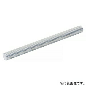 ネグロス電工 全ねじボルト サイズW3/8×200 電気亜鉛めっき仕様 50本入 ZW3-200