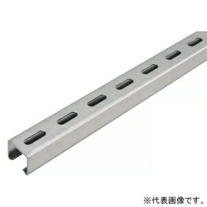 ネグロス電工 短尺チャンネル 《サンストラット&reg;》 穴あきタイプ D1タイプ 長さ1550mm SD-D1R155