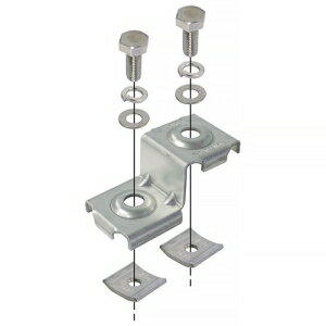 ネグロス電工 ベース材交差支持金具 《サンストラット&reg;》 ベース材D1タイプ用 固定ベース材D1・D2..