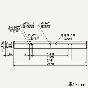 三菱 LEDライトユニット形ベースライト ≪Myシリーズ≫ 110形 埋込形 下面開放タイプ 150mm幅 MY-B910401/DAHZ [2]