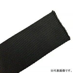 【仕様】●メーカー:デンカエレクトロン●型番:YHK1005●商品名:油圧ホース用保護チューブ 自然折径幅100mm 長さ5m●サイズ(mm):●サイズ(mm):・自然折径幅W:100・内径:60・肉厚T:1.1・公差:±2●材質:ナイロンマルチフィラメント●標準色:黒●使用温度範囲(℃):-60〜125●融点(℃):220±10●難燃性:VW-1相当●RoHS2指令対応
