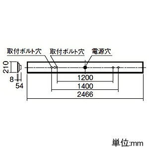 パナソニック 一体型LEDベースライト ≪リベコム iDシリーズ≫ 110形 埋込型 下面開放型 XLX830RELCRS2
