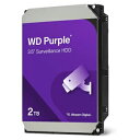 ウエスタンデジタル 3.5インチ内蔵ハードディスク 監視システム用 容量2TB キャッシュサイズ64MB WD23PURZ(2)